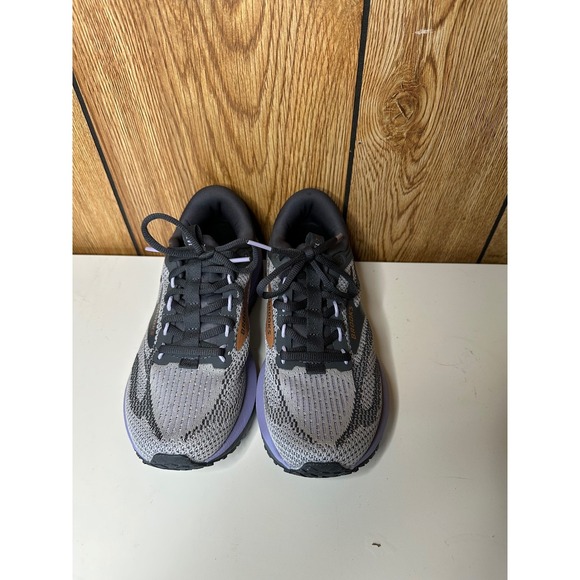 Brooks Revel 7 Women's Running Shoes Gray Purple Athletic Sneakers - Picture 2 of 7